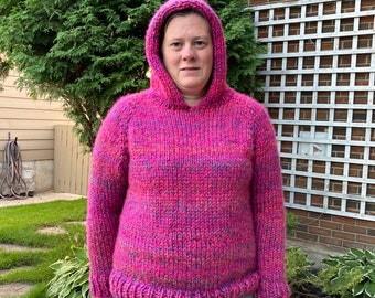Hometown Hoodie knitting pattern