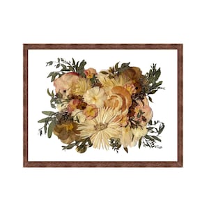 Wedding Bouquet Preservation Pressed Flower Frame | Custom Keepsake Display