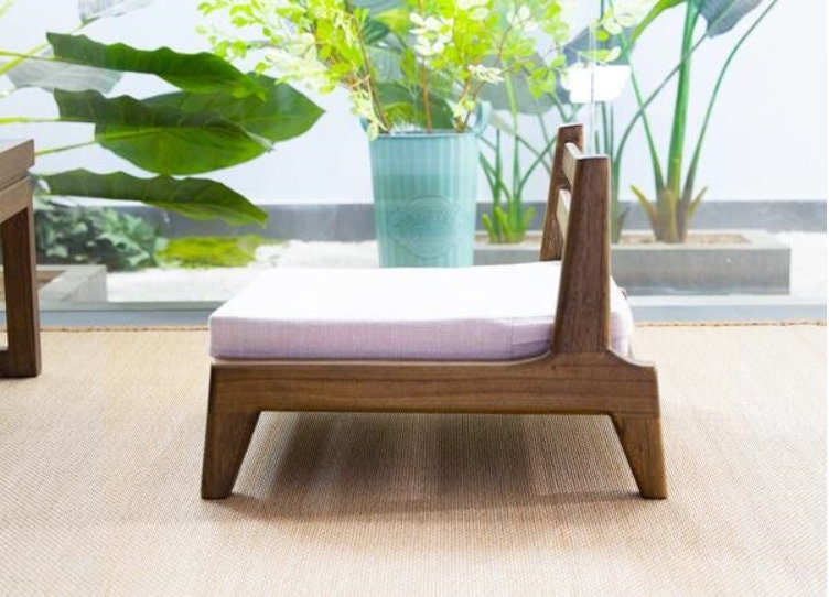 Zaisu legless japanese floor chair Etsy