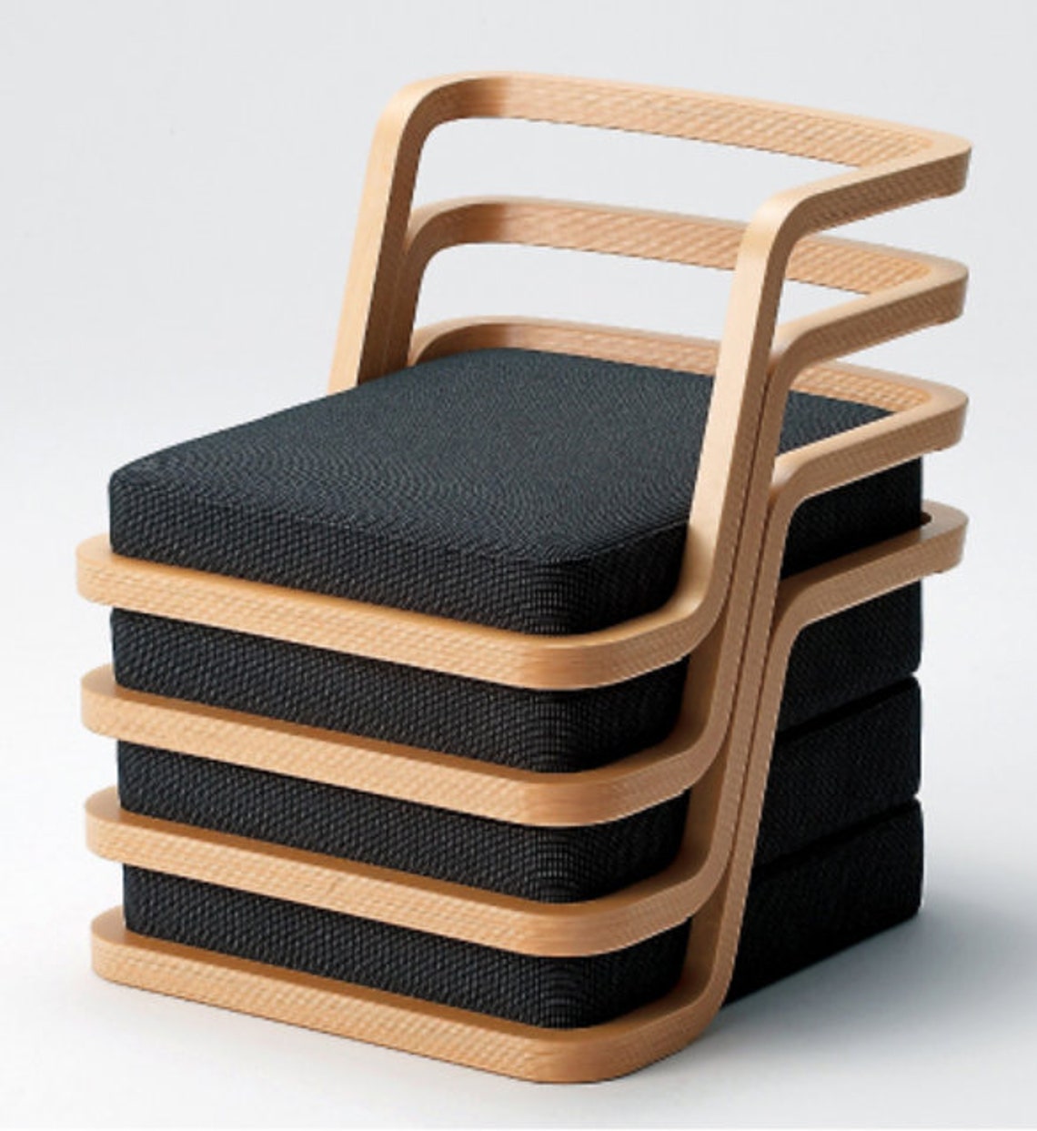 Made in Japan design zaisu legless japanese floor chair Etsy