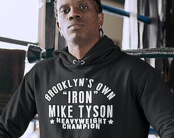 Hang ze op "Brooklyn Born Mike Tyson" Hoodie