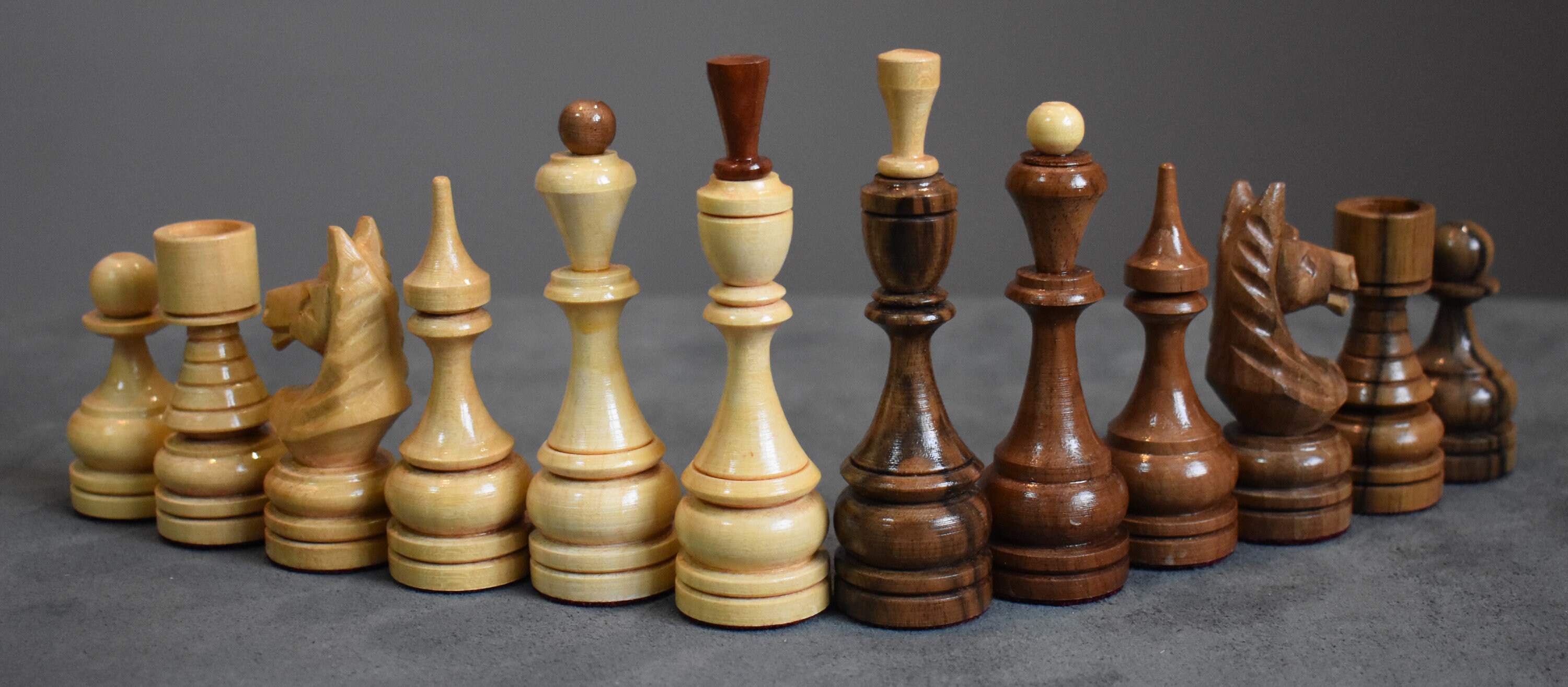 Large Chess Set With Board, Wooden Chess Game, Handmade Chess Board Handcrafted, Luxury Chess ...