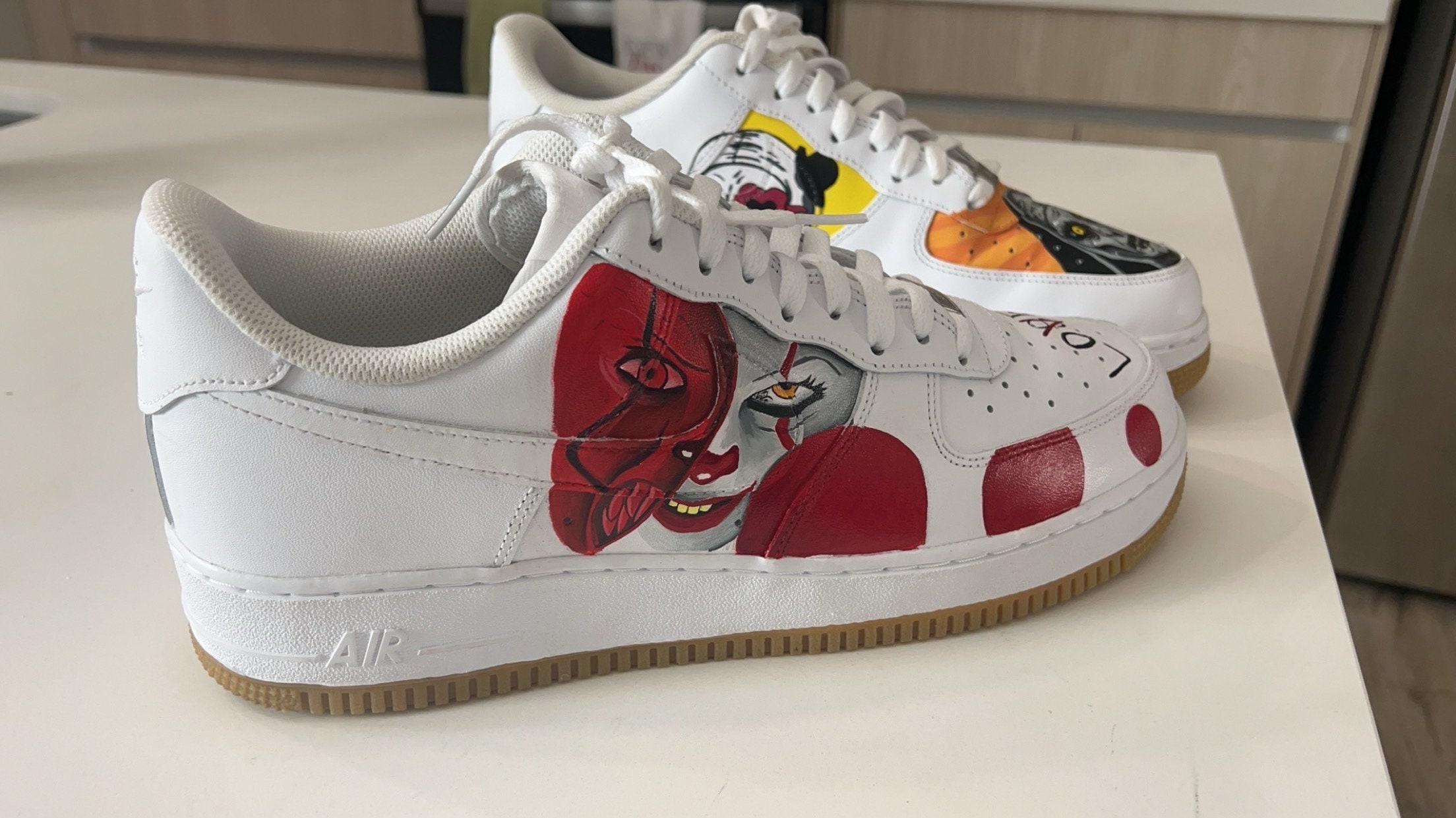 Air force 1 custom gucci ghost clearance