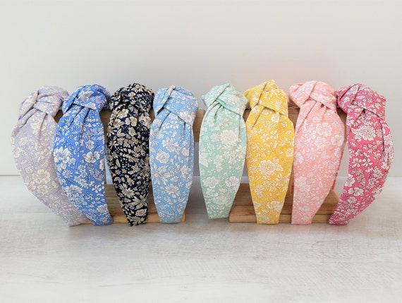 Liberty of London Top Knot Headband: Floral Knotted Headband