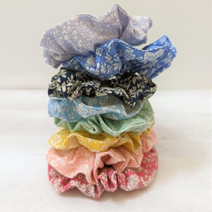 Liberty of London Scrunchie: Floral Cotton Hair Tie
