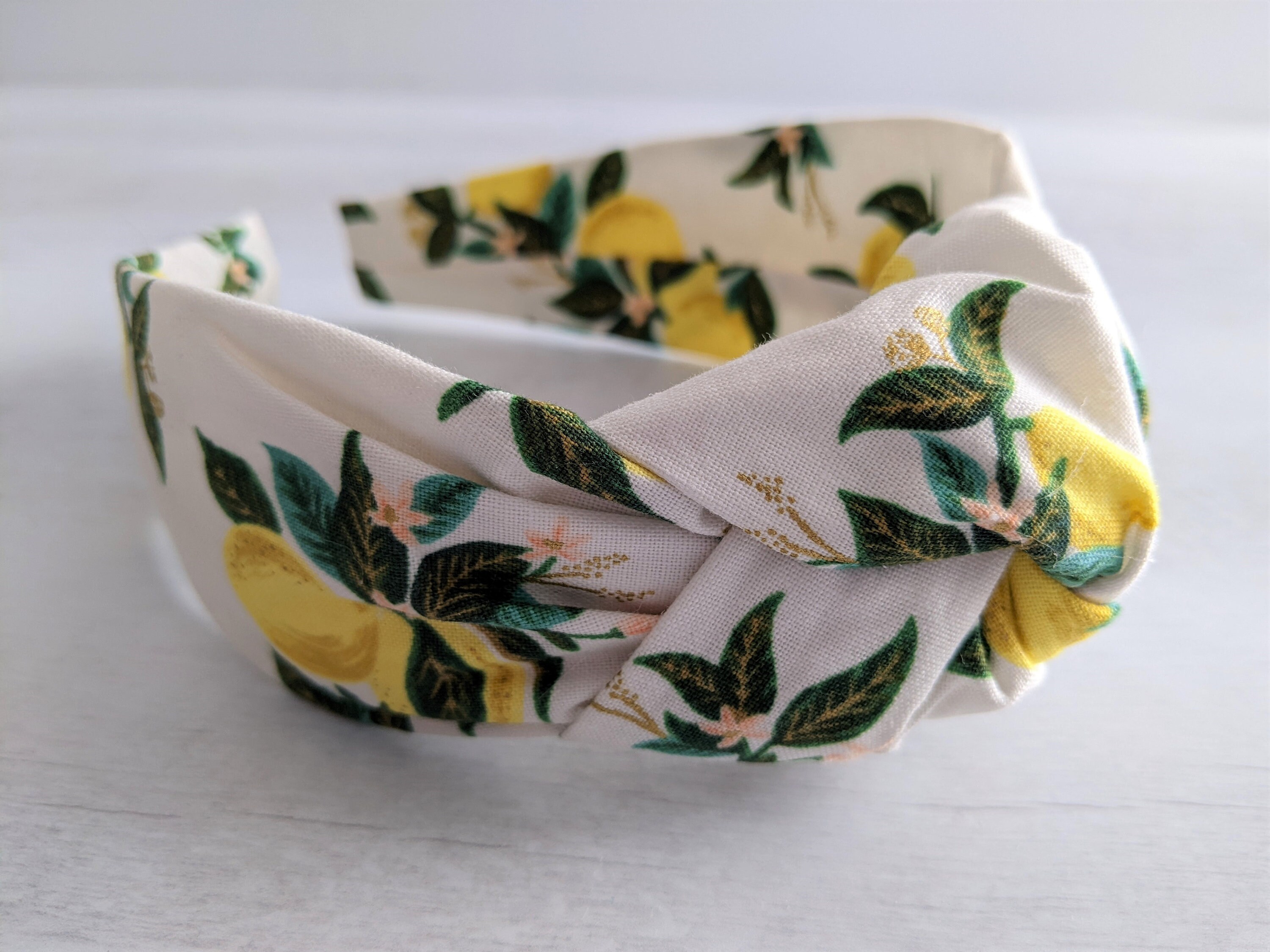 SUPER SWEET AND FEMININE Rifle paper top knot headband NEW ??? Amazon.com: RIFLE PAPER CO. Lottie Pearl Headband, Knotted  main image 4