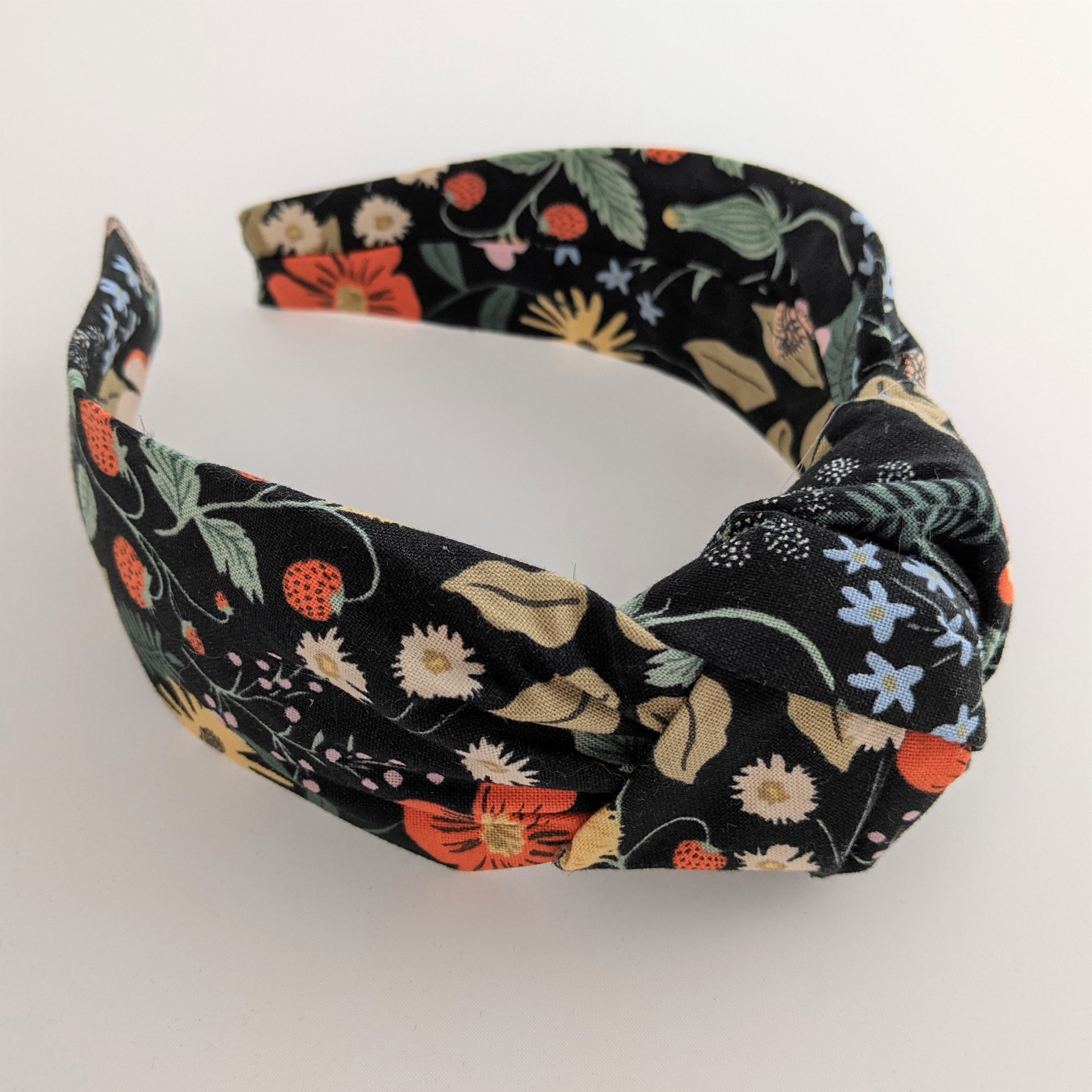Rifle Paper Co. Floral Top Knot Headband: Women display picture 2