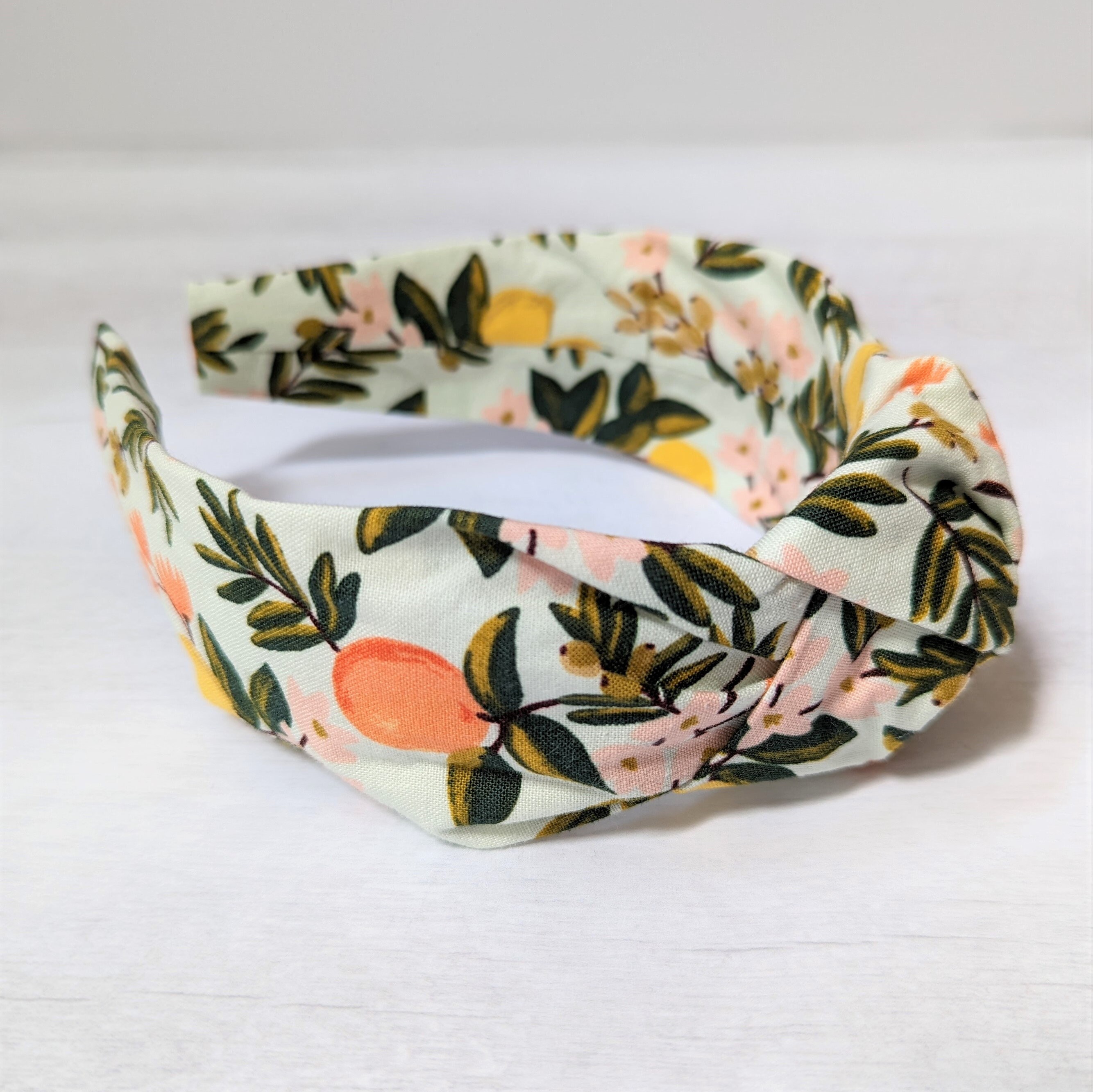 SUPER SWEET AND FEMININE Rifle paper top knot headband NEW ??? Garden Party Knotted Fabric Headband | Rifle Paper Co main image 2