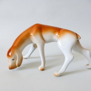 Hunting dog,Vizsla dog,Vintage Hungarian Hollohaza porcelain dog,puppy  FREE SHIPPING WORLDWIDE