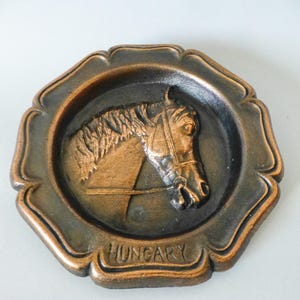 Vintage koperen paard wanddecoratie, paard cadeau, paard wandbord GRATIS VERZENDING WERELDWIJD