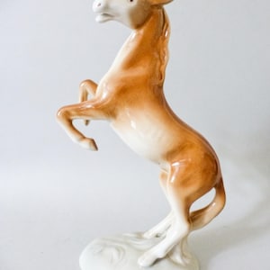 Vintage Royal Dux porcelain horse figurine,statue,horse ,running horse FREE SHIPPING WORLDWIDE