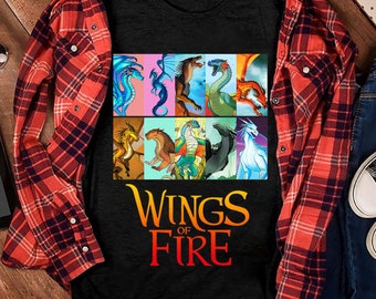 Vintage Wings Of Fire Shirt, Vintage Wings Of Fire All Together Gift For Men Women Kids Tshirt
