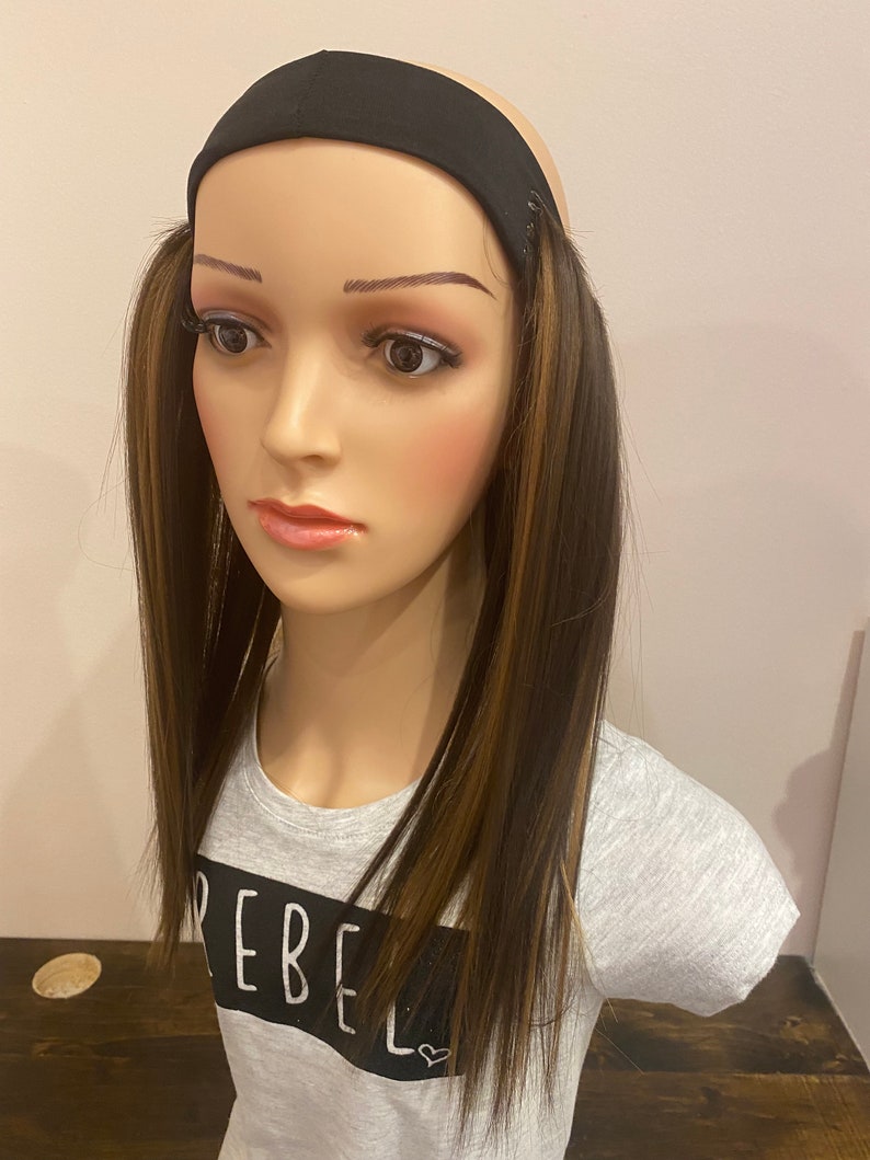 Headband With Hair Attached Chemotherapy Headband, Perfect for Those