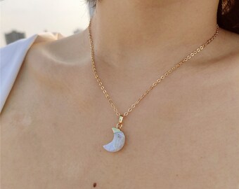 Brand New & Boxed. INSPIRATIONS Crystal Moon Pendant & Chain Brand New & Boxed. INSPIRATIONS Crystal Moon Pendant & Chain