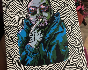 Mac Miller painting