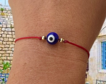 Evil eye bracelet,Red string bracelet, Kabbalah red string bracelet,mail de pho bracelet, evil eye gold bracelet CERTIFIED
