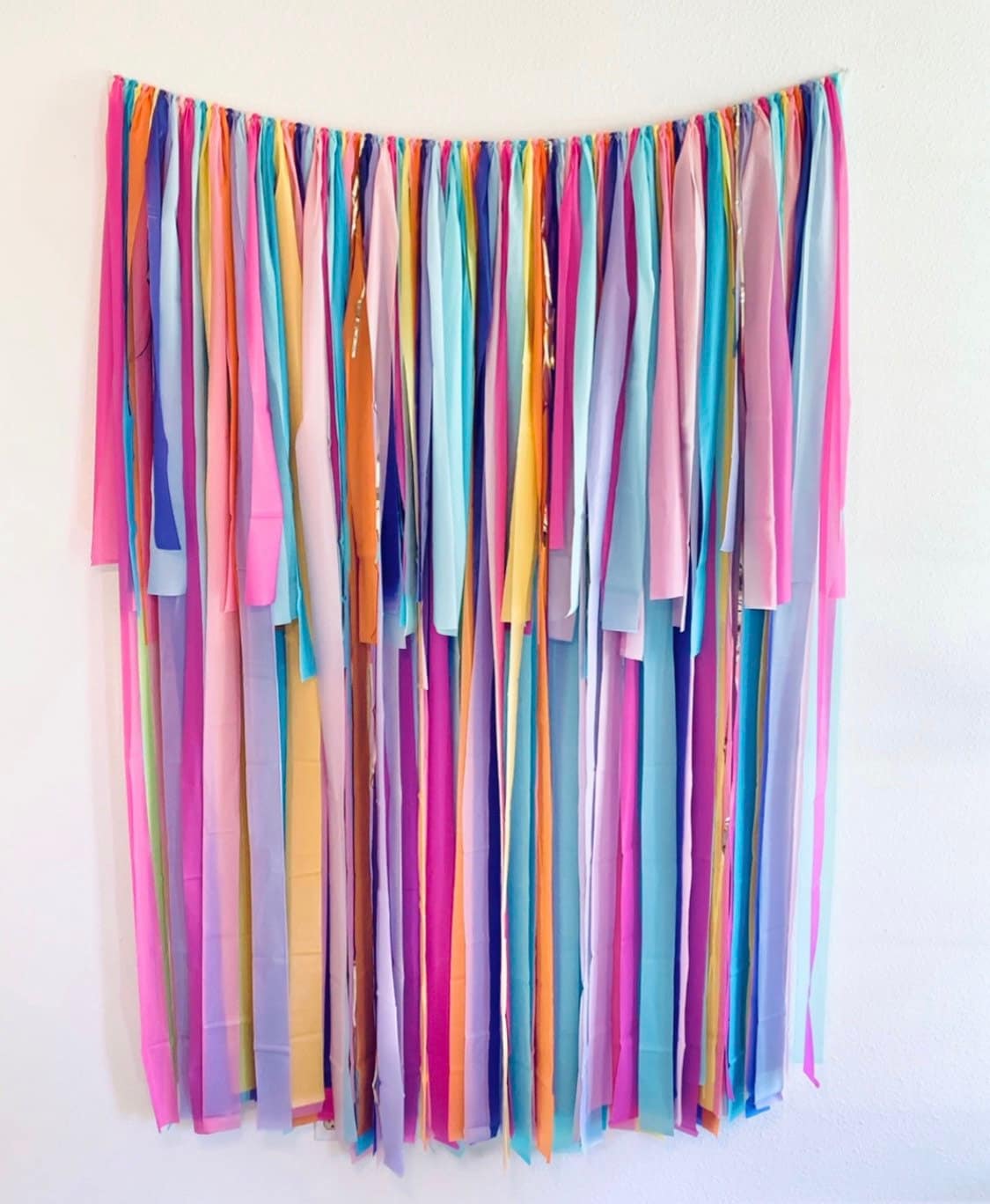 Fringe Backdrop Fringe Decorations Party Decor Birthday Etsy