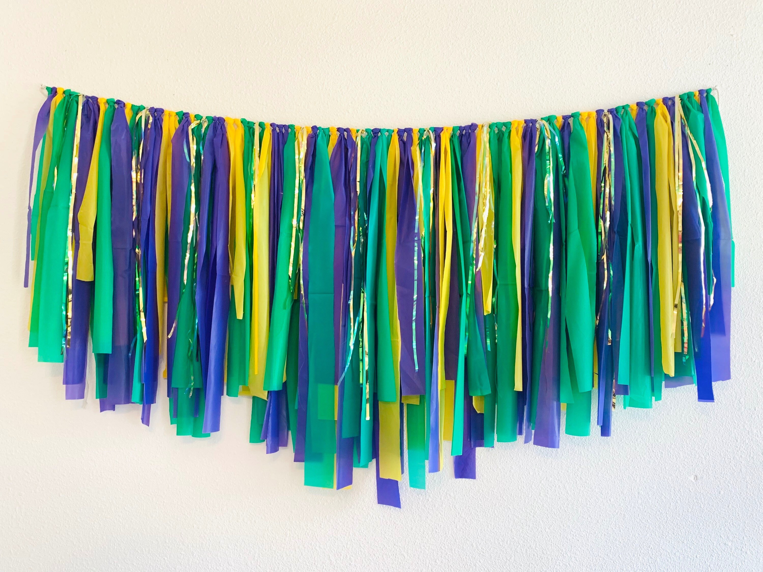 Tablecloth Fringe Backdrop Mardi Gras Fringe Fringe Etsy
