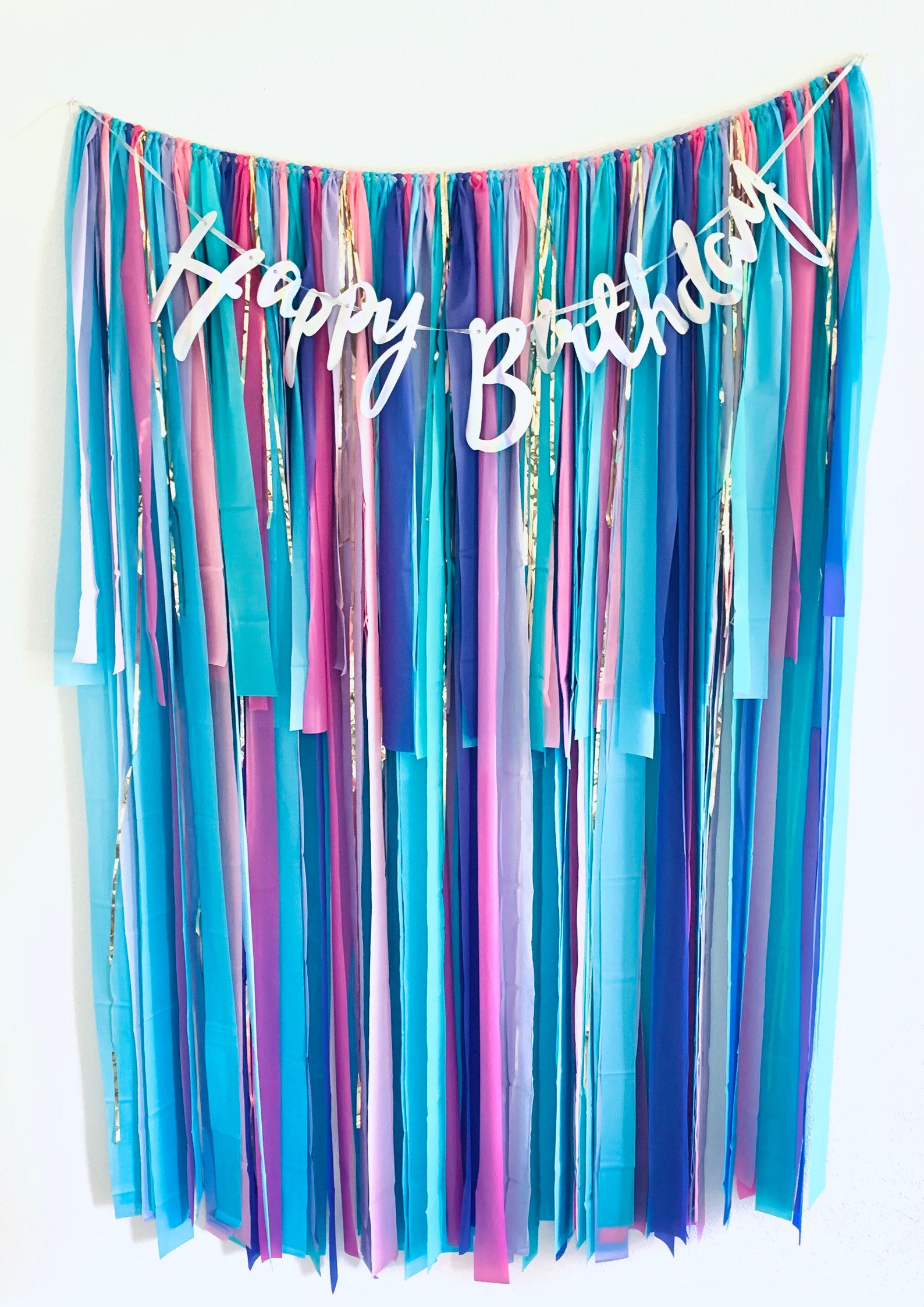 Fringe Backdrop Girl Fringe Fringe Decorations Party Etsy