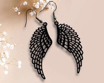 Angel Wings, Memorial Gifts, Angel wing Earring,  Unique earring, gifts for mum, Earrings for her, angel gifts, gifts for her, Love angels