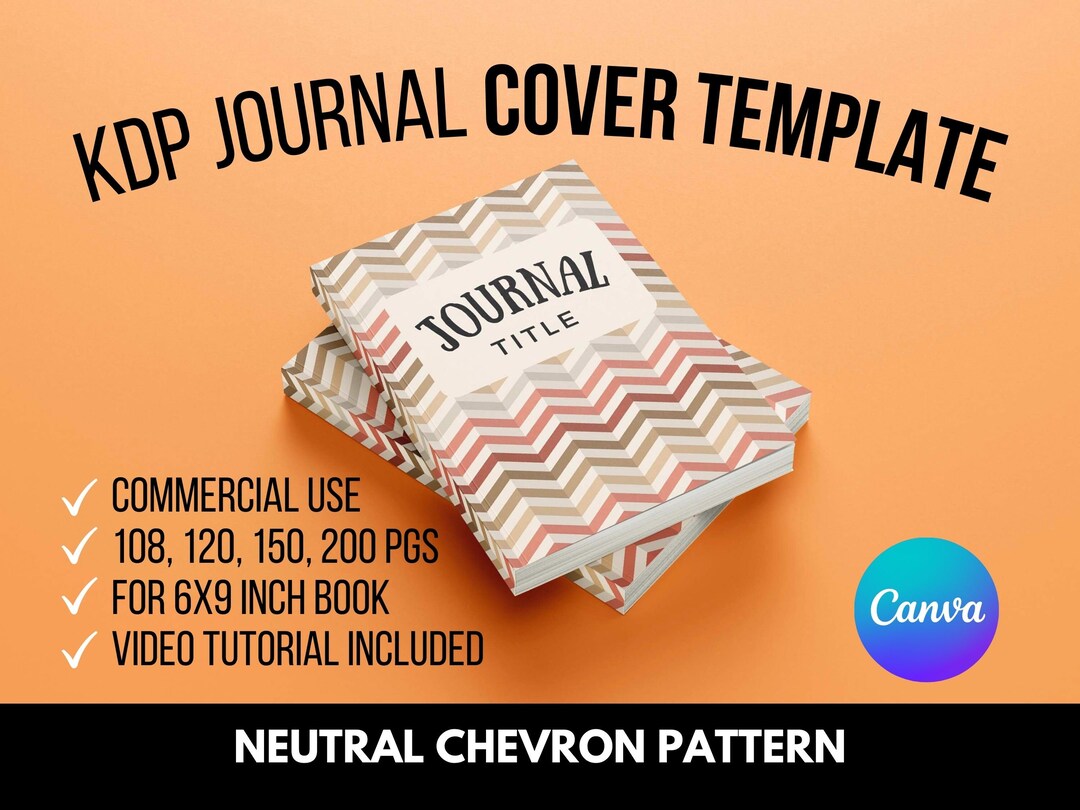 kdp-cover-template-canva-neutral-chevron-amazon-kdp-book-etsy