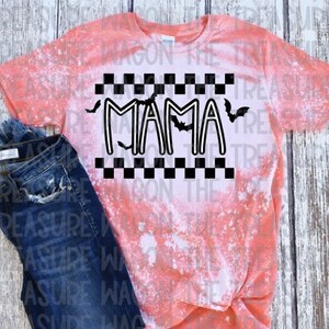 Mama Halloween Bats custom PNG Digital Design