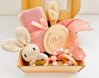 Newborn set/baby gift/baby shower gift/animal gift set/