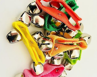 Baby Wrist Rattles: Musical Jingle Bells, Sensory Toy (Set of 2). Toddler toys, toddler hampers