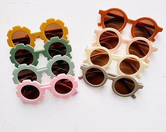 Kids sunglasses/ toddler sunglasses/baby sunglasses/sunflower sunglasses