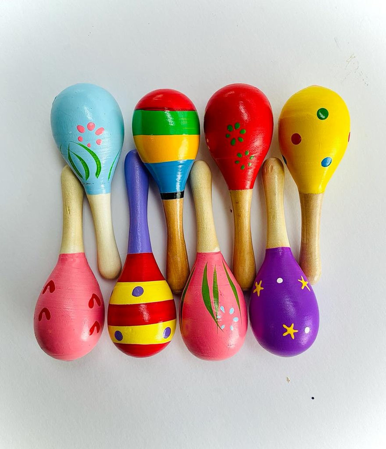 Mini Maraca Set of 2/baby Maracas/ Music Maraca/maraca Etsy UK