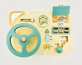 Wooden Montessori car