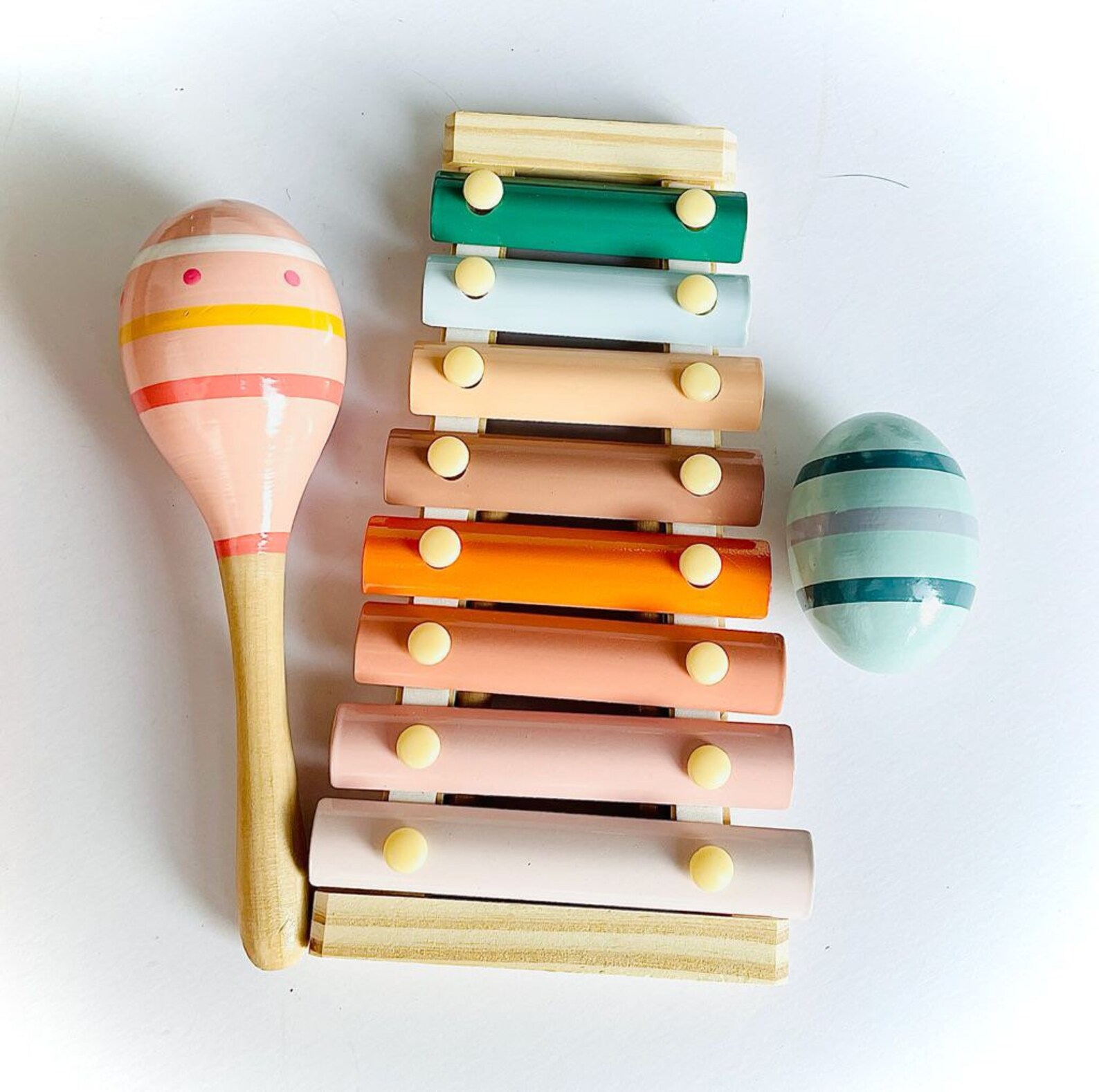 Pastel Xylophone/ Pastel Music Set/ Baby Music Set/ Musical Etsy UK