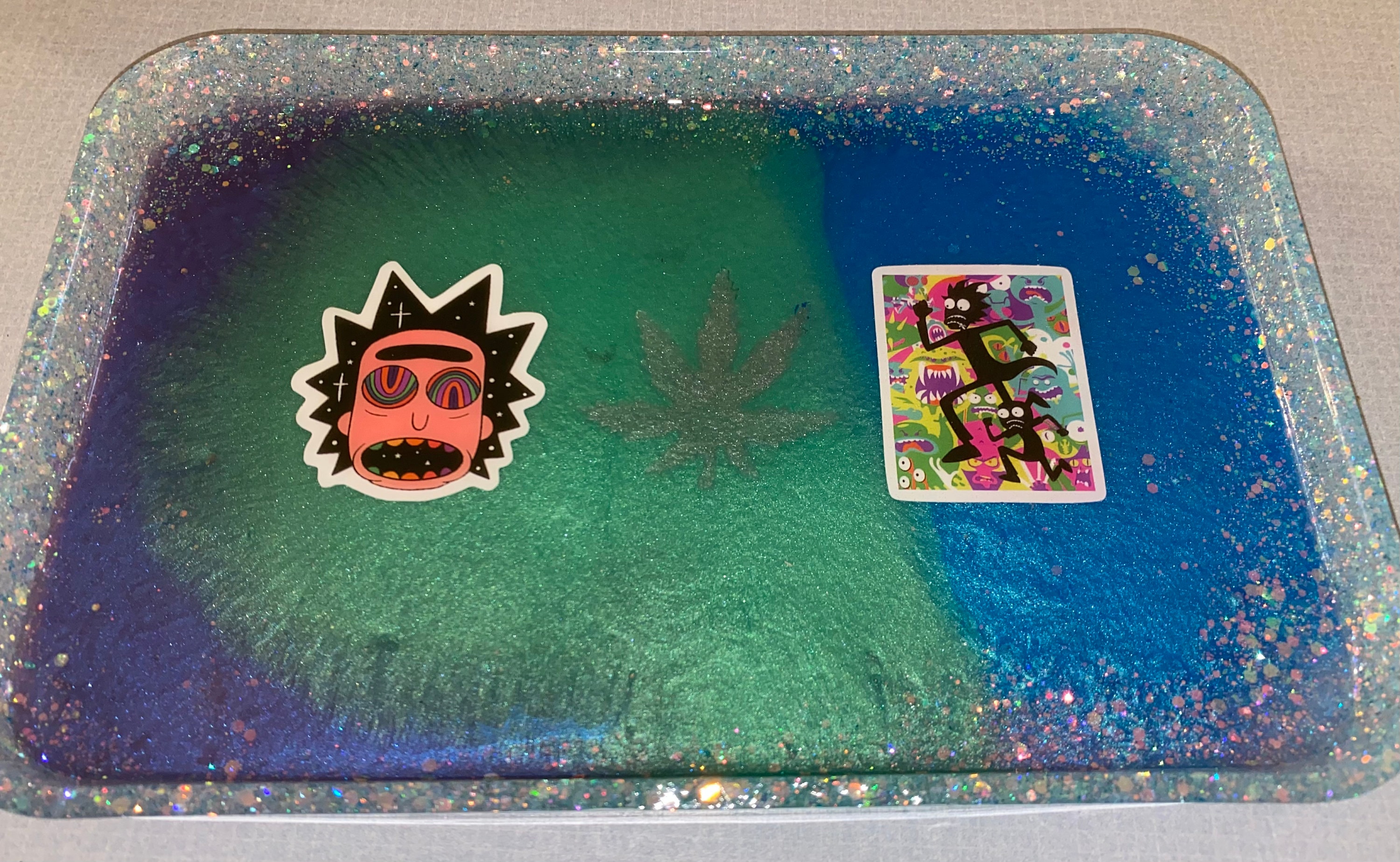 Resin Rolling Tray Etsy