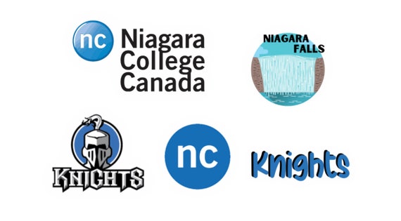 Niagara College Sticker Pack of 5 Custom Stickers Gift - Etsy