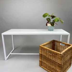 Steel part already made Steel Frame Powder Coated black next day shipping Bedroom Side Table Without the Wooden Tabletop CUBE