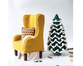 Yarnme88: Cetona the Armchair crochet Pattern. Amigurumi. PDF. Instant download. English language