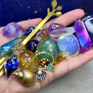 Mermaid Crystal Confetti Scoop: Magical Ocean Treasure Mix
