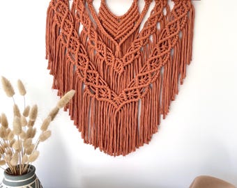 Macrame Wall Hanging | Boho Decor | Wall Decor | Terracotta | Boho Home | Wall Art |