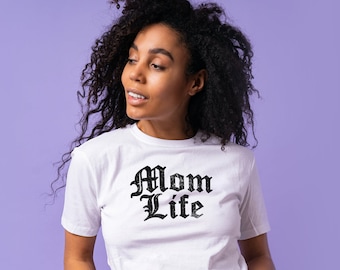 Mom Life Shirt, Thug Life Mom Life, Shirt for Mom, Gift for Mom Shirt, Mom life Tshirt, Mother Life, Mothers Day Gift, Mom Tshirt, New Mom