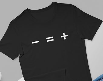 Less is More T-Shirt, minimalistisches grafisches T-Shirt, Frauenoberteil