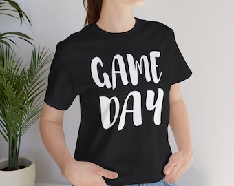 ゲームデーシャツ、フットボールシャツ、バスケットボールシャツ、大学ゲームデーシャツ、スポーツシャツ、大学生へのギフト、ブルーレッドチーム、野球シャツ