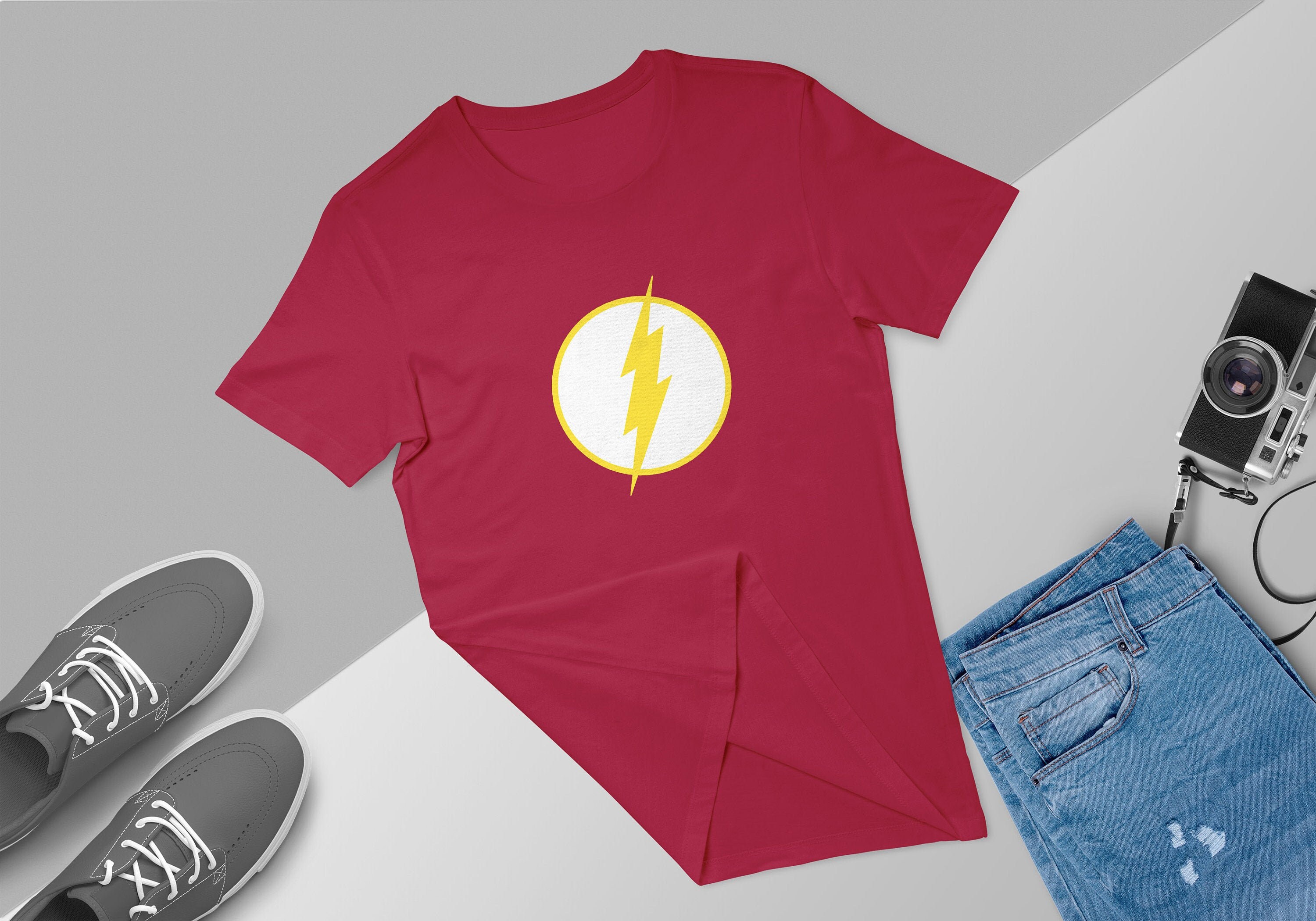 The Flash Shirt The Flash Merch The Flash Logo Shirt Etsy