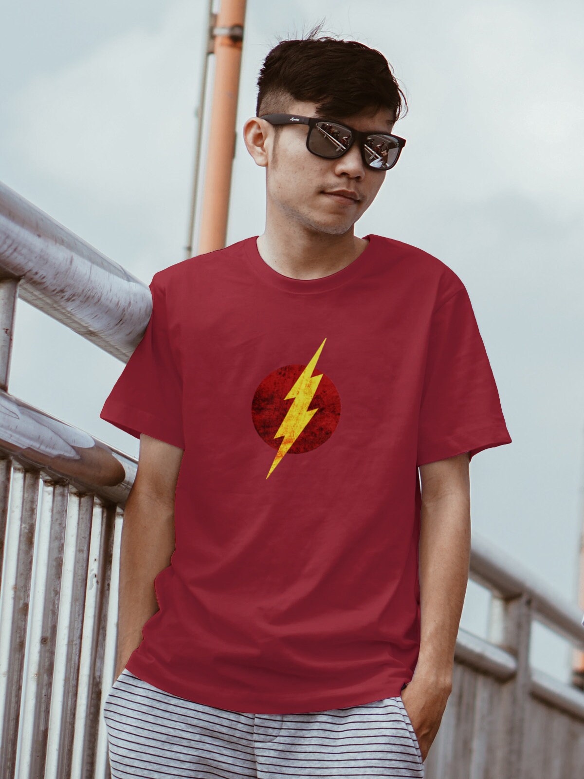 The Flash Tshirt The Flash Merch The Flash Logo Shirt Etsy