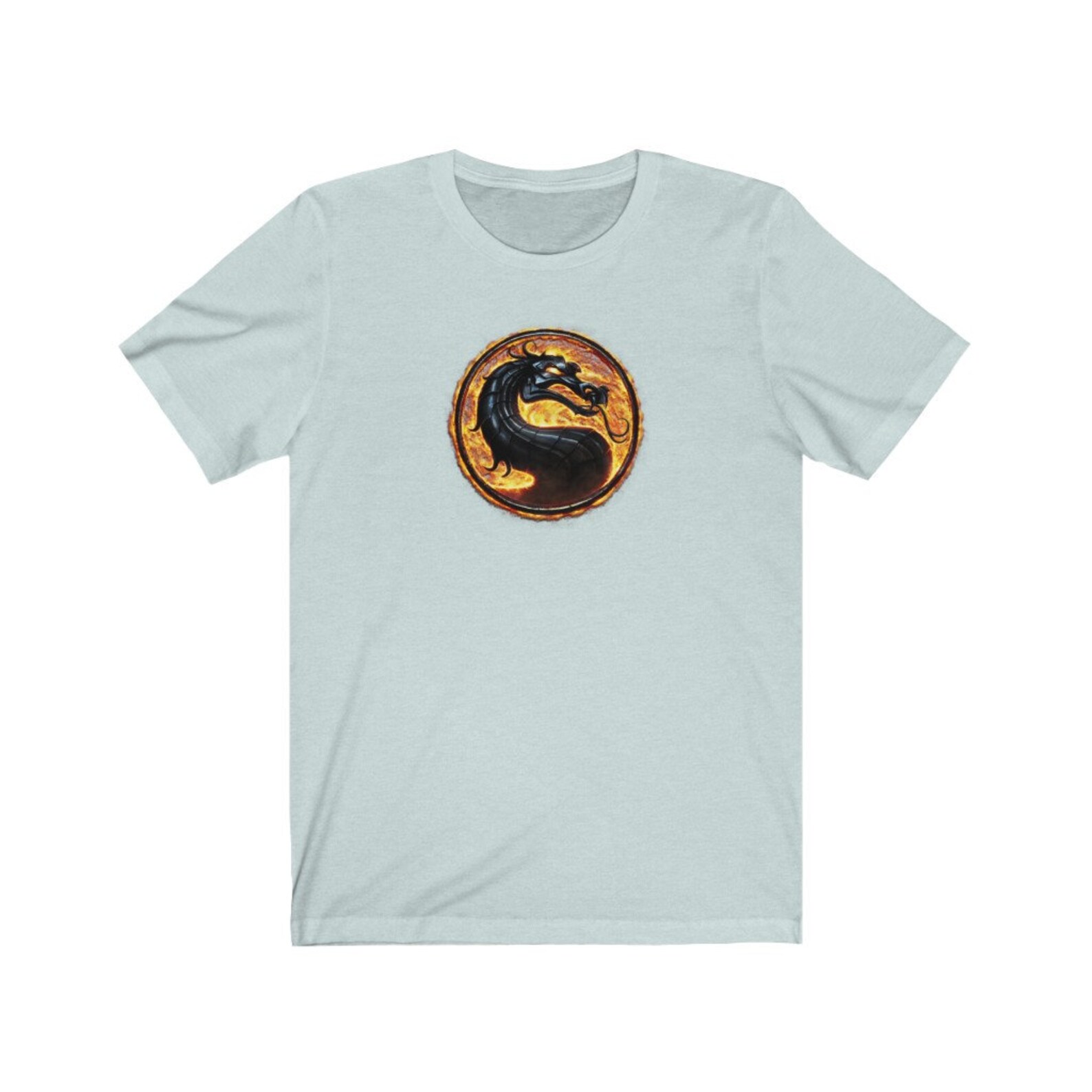 mortal kombat logo shirt