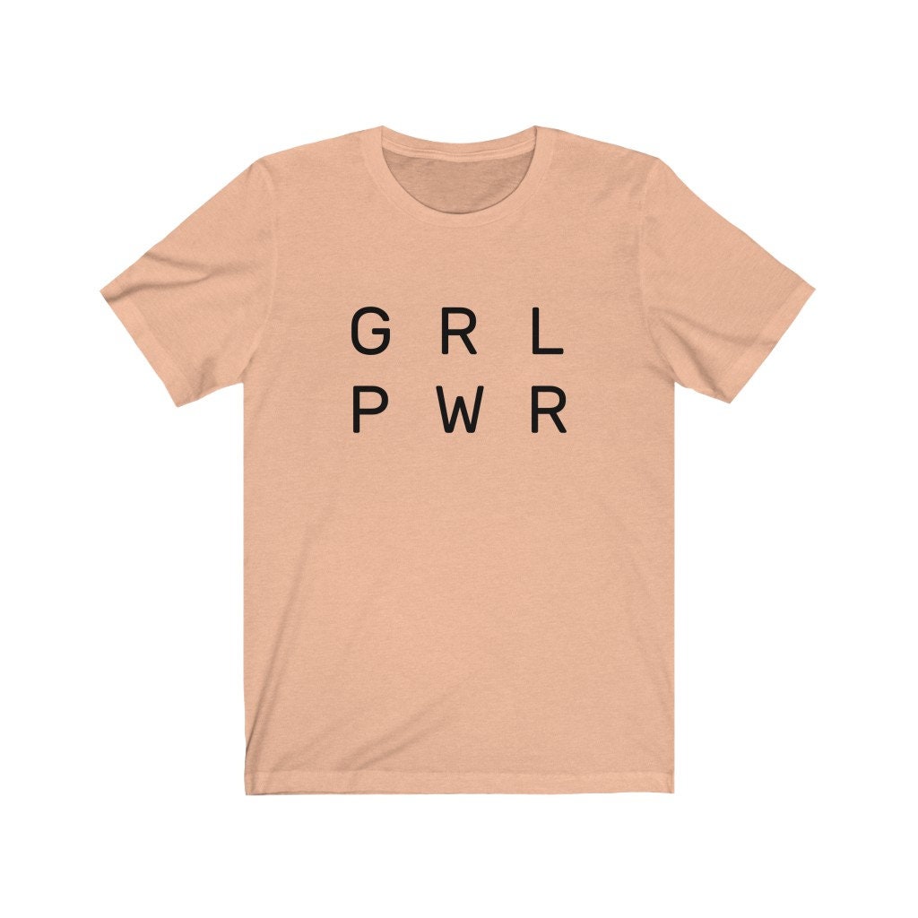 Girl Power Shirt Girl Power Tshirt GRL PWR Shirt feminist Etsy