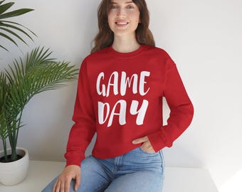 Game Day Sweatshirt, Game Shirt, Football Sweatshirt, Basketball Sweatshirt, College Game Day Shirt, Sport Sweatshirt, College Student Gift
