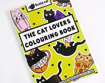 The Cat Lovers Colouring Book | Cat Colouring Book | Activity Book | Adult Colouring Book | Gifts for Cat Lovers