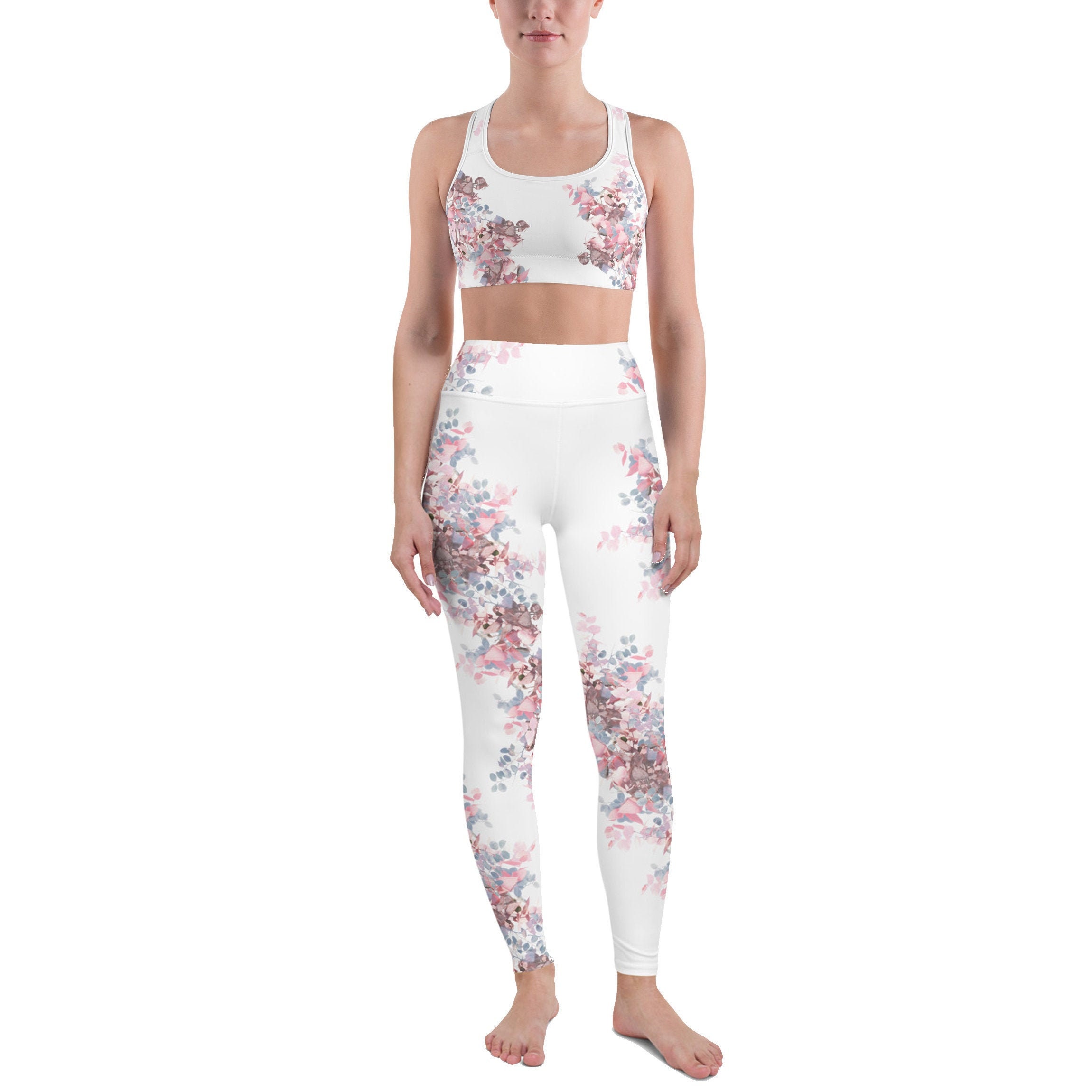 Matching Sports Bra & Yoga Leggings Etsy