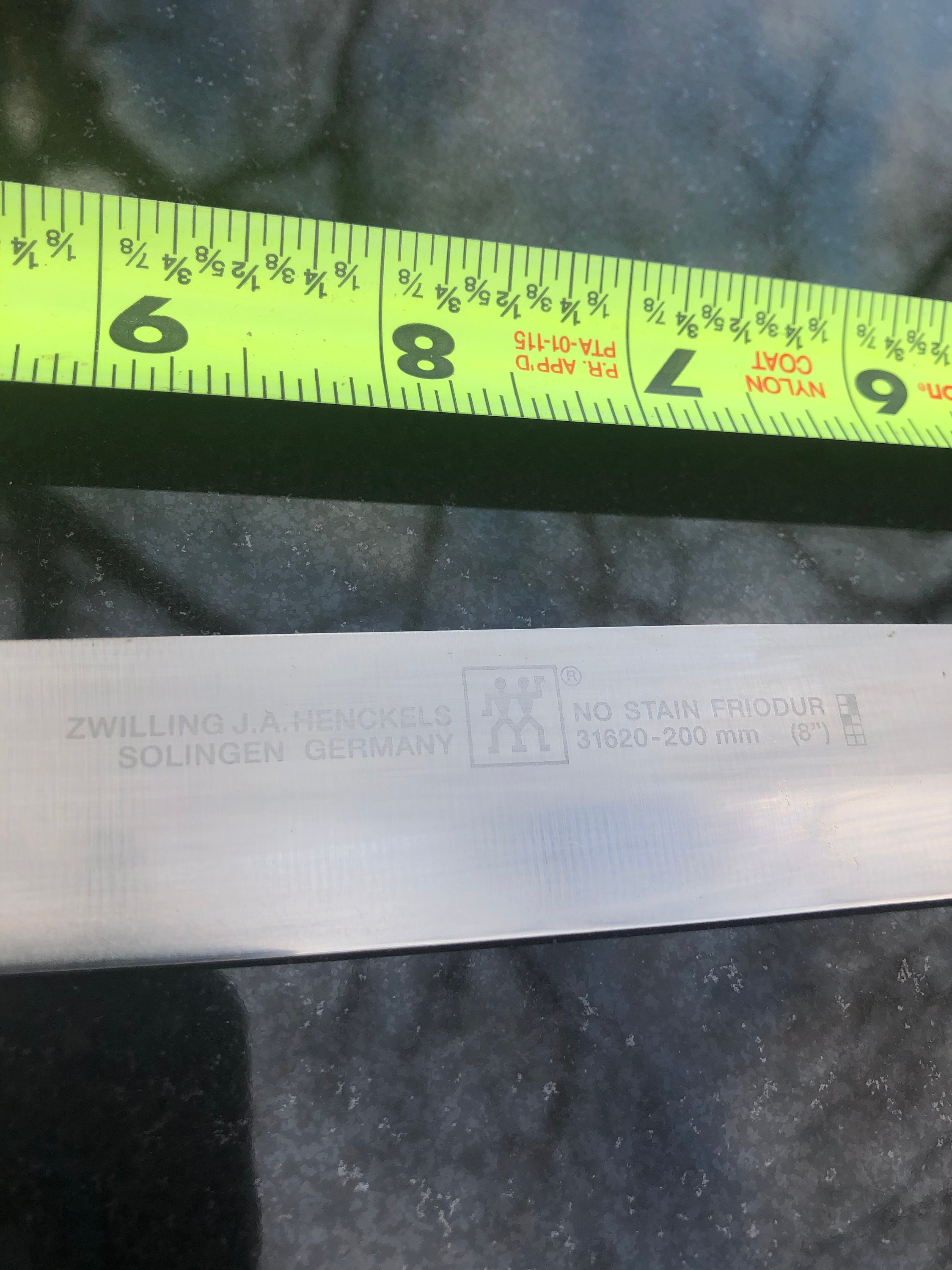 Zwilling J.A. Henckels No Stain Friodur 200 Mm/8 Knife Etsy