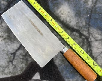 Vintage Joyce Chen Cleaver Stainless Steel 8